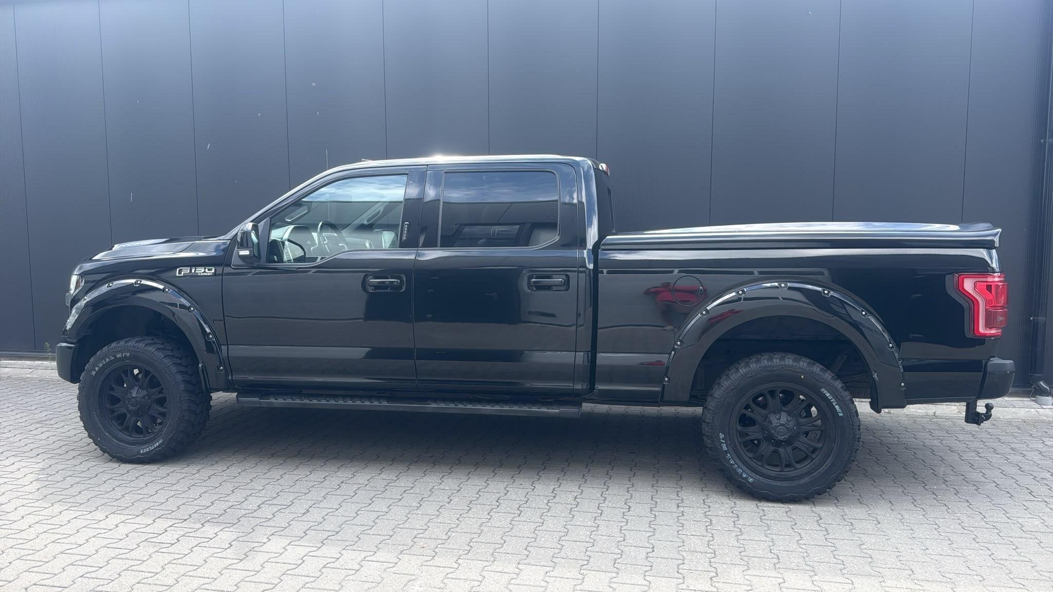 Ford USA F150 3.5 V6 Ecoboost SuperCrew XXL Blackops Pano La, Automaat, Euro 5, F-150, Zwart