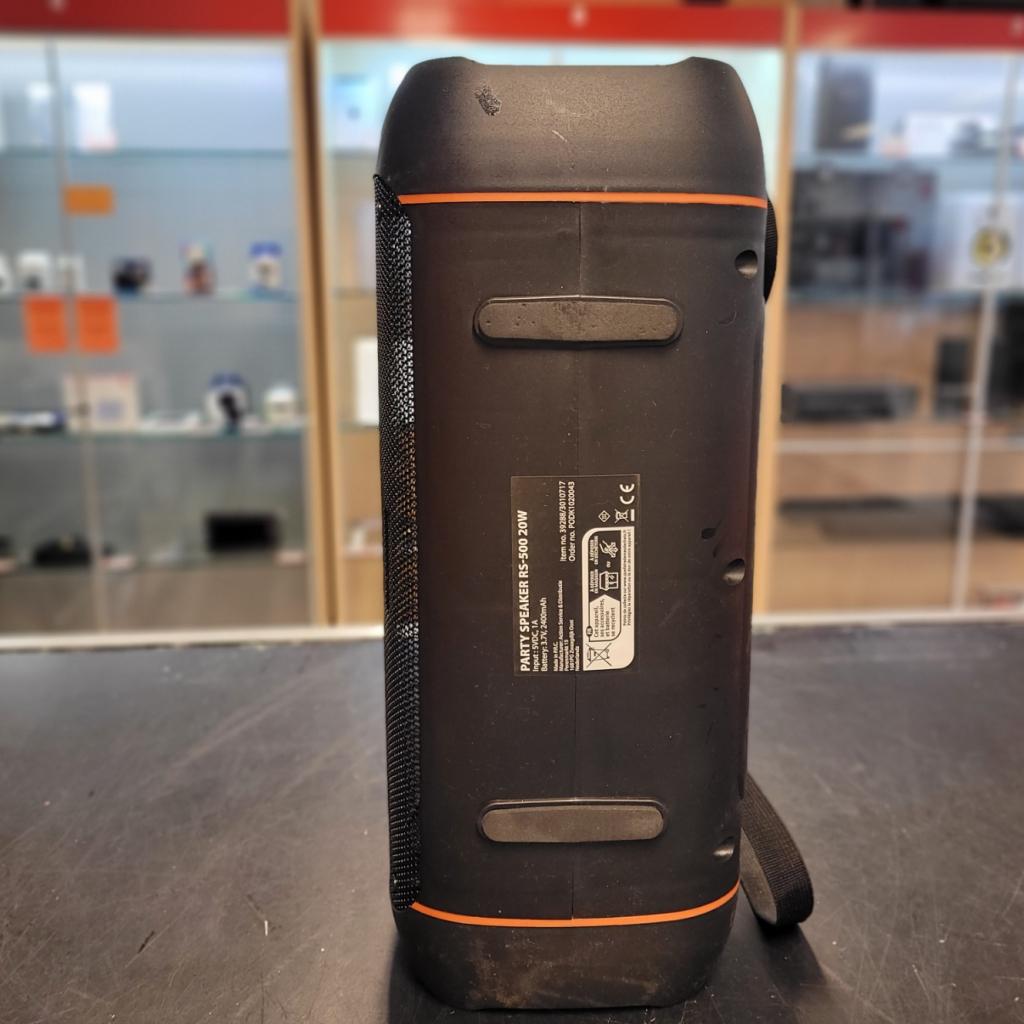 Partybox Speaker RS-500 20W Bluetooth Speaker - In Nette Sta, Flex Ltd., Zo goed als nieuw, https://flex.com/contact-us, Nobelstraat 10, 5807 GA Oostrum LB, Limburg, Nederland
