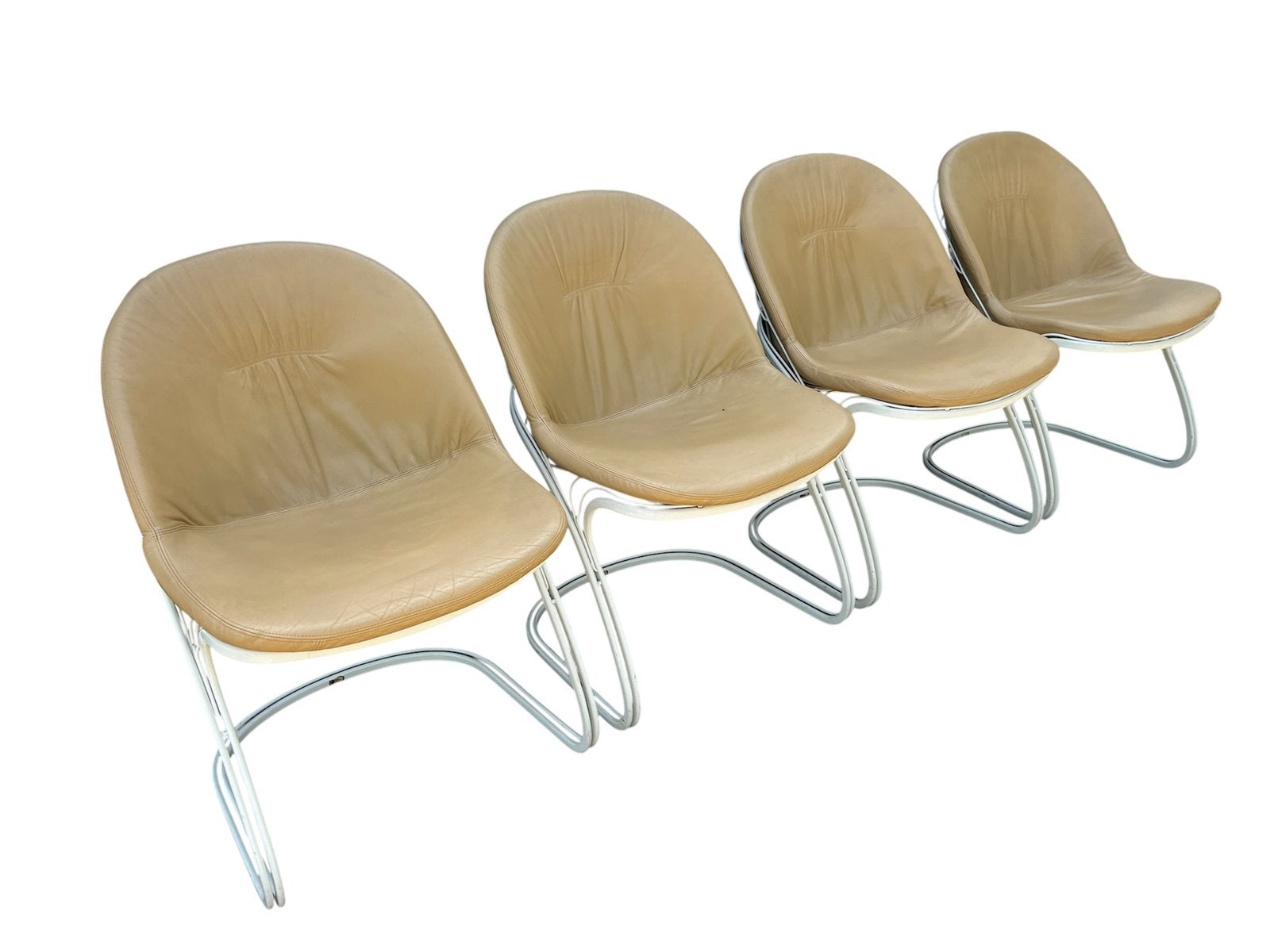 Set van 4 vintage “Sabrina” stoelen, Gastone Rinaldi, Thema, Ophalen, Gebruikt, Overige kleuren, Vintage Italian Design