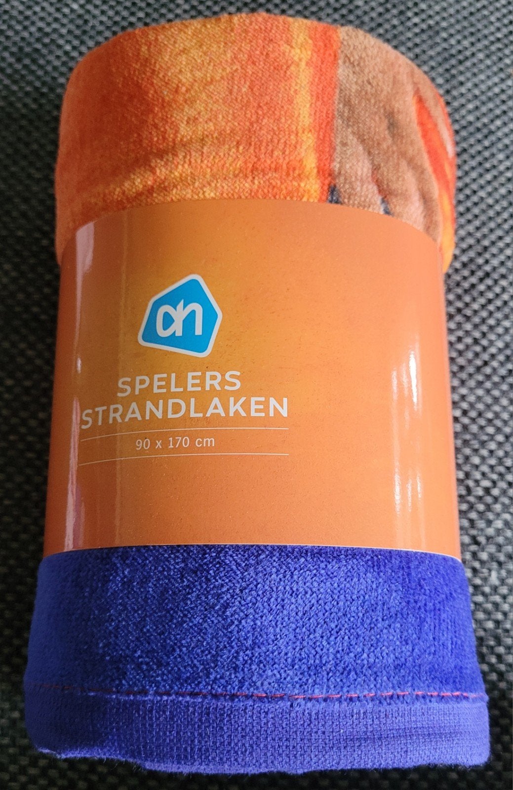 spelers strandlaken 90 x 170 cm oranje nederlands elftal, Verzamelen, Ophalen of Verzenden, Zo goed als nieuw, Overige binnenlandse clubs
