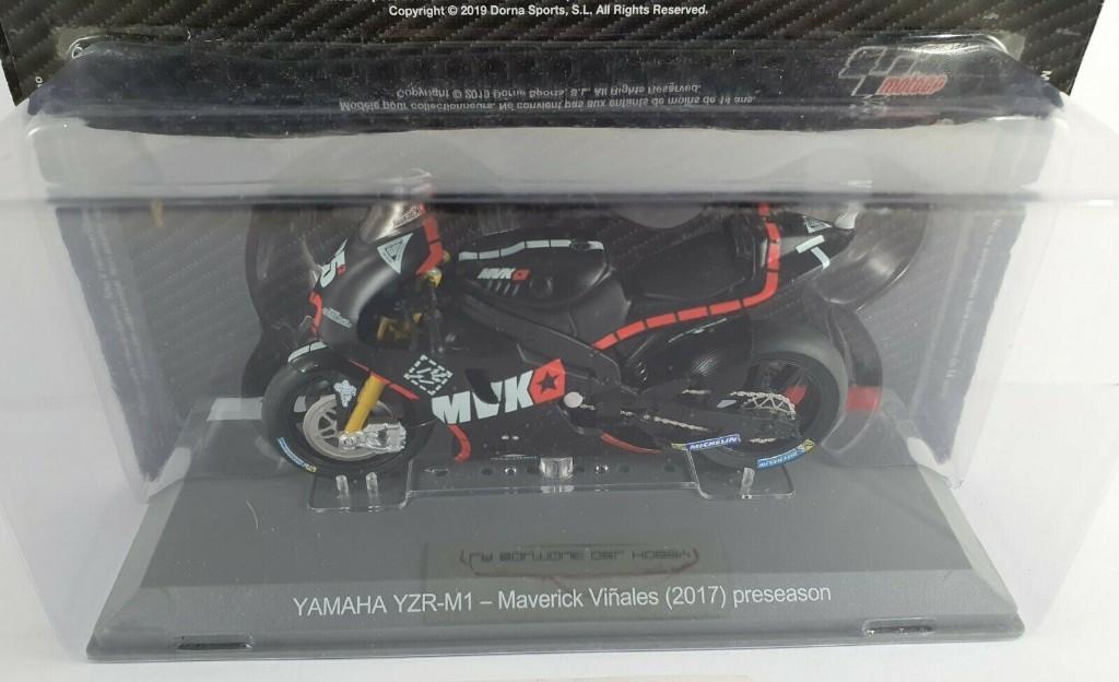 Maverick Vinales Yamaha YZR-M1 pre season test 2017 1:18, Overige merken, Serviceclientele@altaya.be, Nieuw, Ophalen of Verzenden