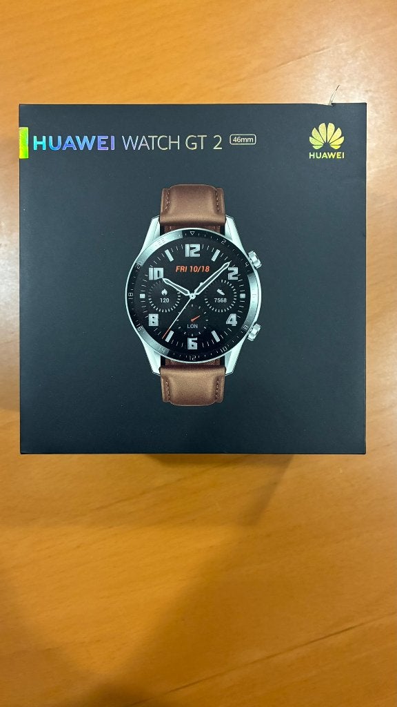 Huawei Watch GT 2 (46mm) - Zo goed als nieuw, Verzenden, Zwart, Zo goed als nieuw, Waterdicht