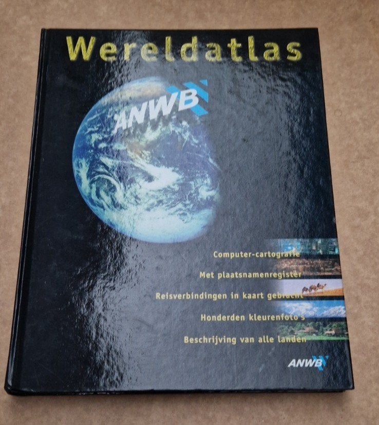 Wereldatlas anwb, 2000 tot heden, Ophalen of Verzenden, Nederland, Landkaart
