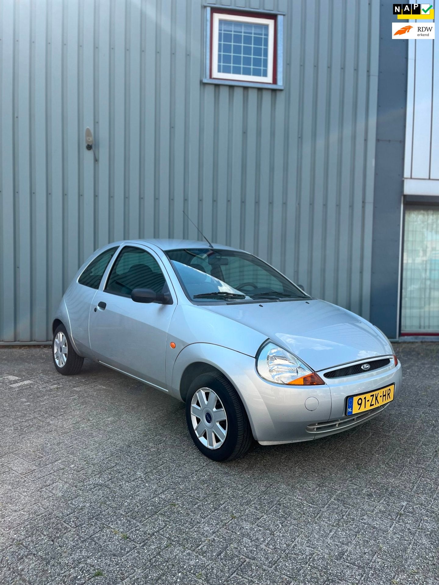 Ford Ka 1.3 Cool & Sound/airco//nap/apk/elektrische ramen, Voorwielaandrijving, 1299 cc, Gebruikt, 31 €/maand