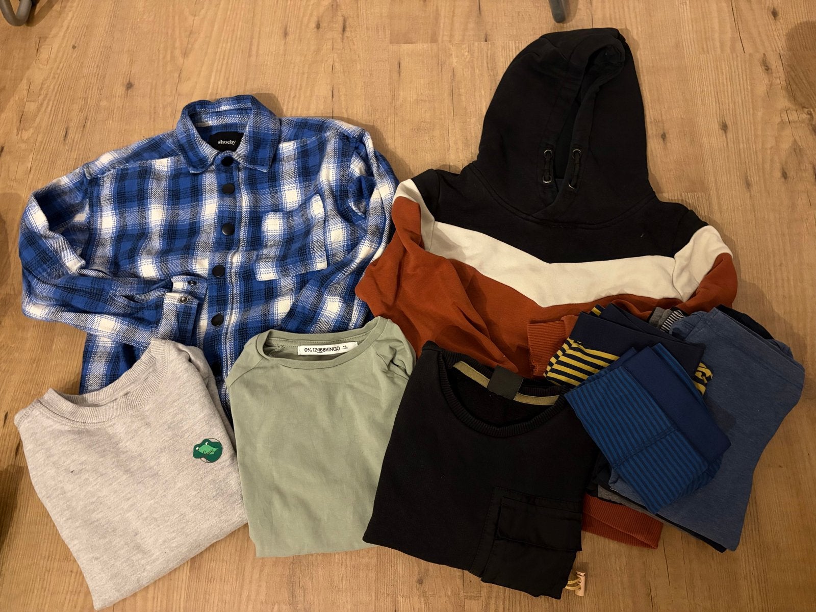 Kledingpakket jongens maat 110-116, Ophalen, Gebruikt, Jongen, Overige typen