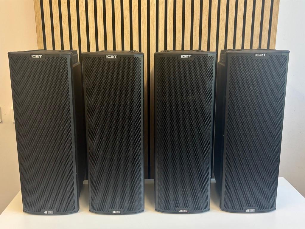 Db technologies ingenia / s15, Zo goed als nieuw, 120 watt of meer, Front, Rear of Stereo speakers, Ophalen