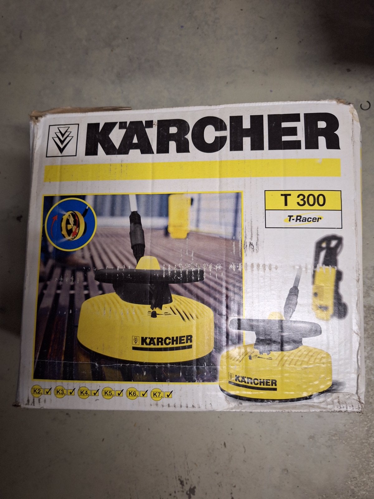 Terrasreiniger Kärcher, Tuin en Terras, Hogedrukreinigers, Ophalen of Verzenden, Gebruikt, Elektrisch