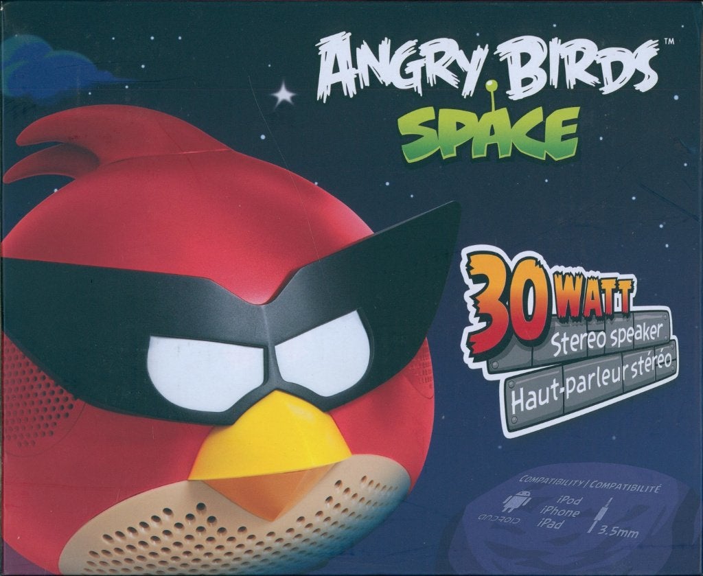 ANGRY BIRDS SPACE BIRD GEAR4 30 WATTS STEREO SPEAKER, Overige merken, Verzenden, Overige typen, Nieuw
