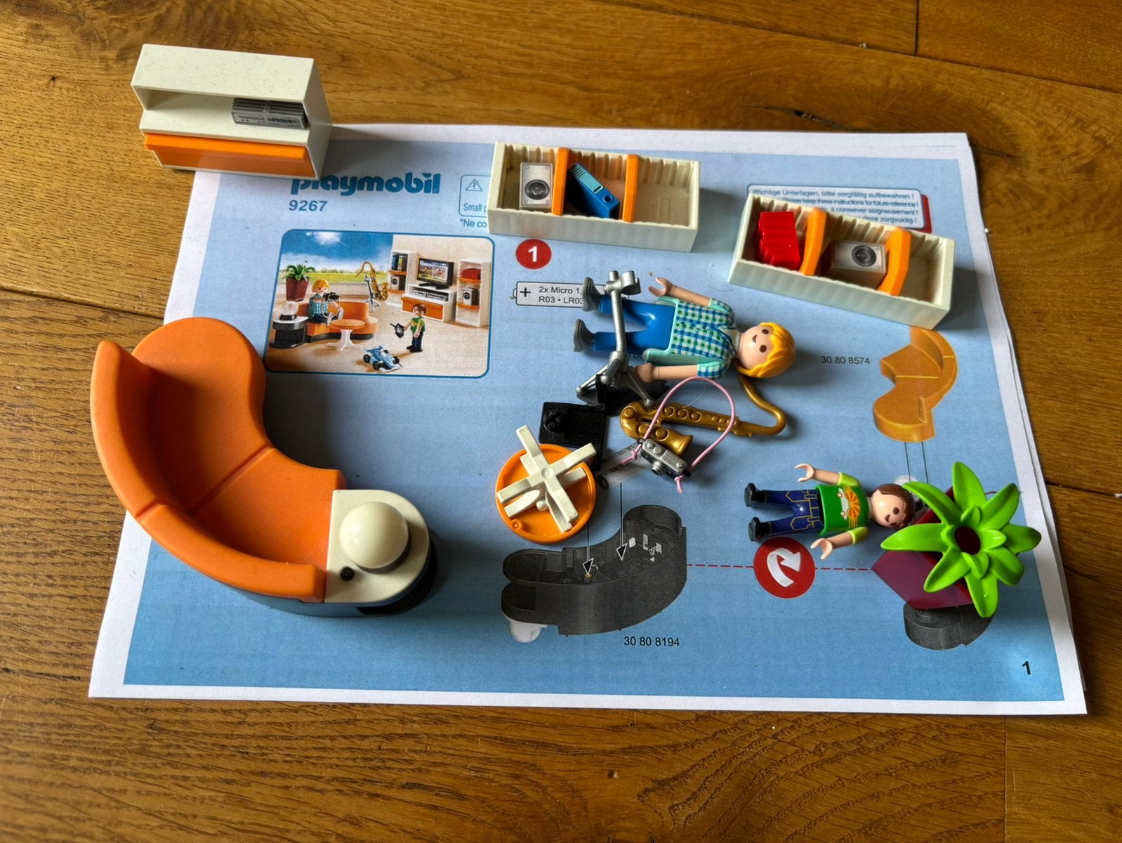 Playmobiel 9267, Ophalen, Gebruikt