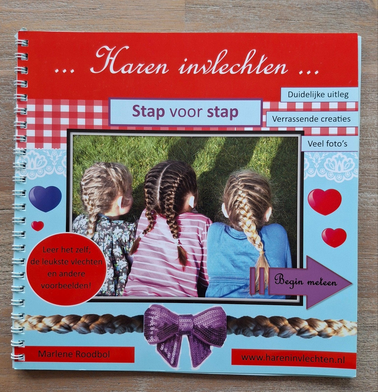 Haren invlechten stap voor stap - Marlene Roodbol, Ophalen of Verzenden, Zo goed als nieuw, Roodbol