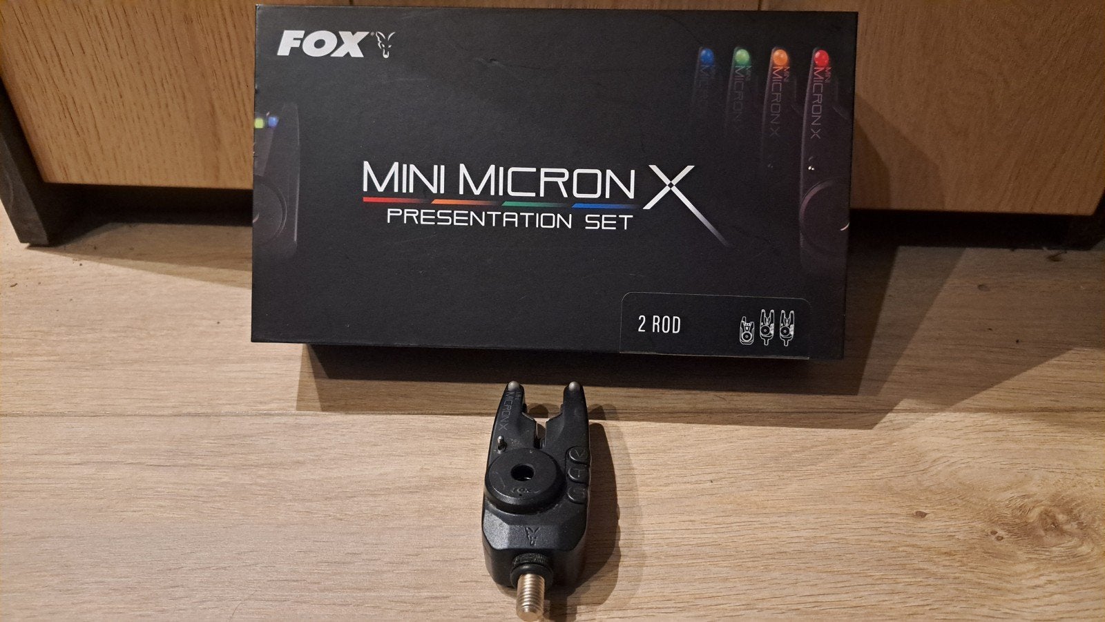 FOX Mini Micron  X 2 rod Presentstion set, Ophalen of Verzenden, Zo goed als nieuw