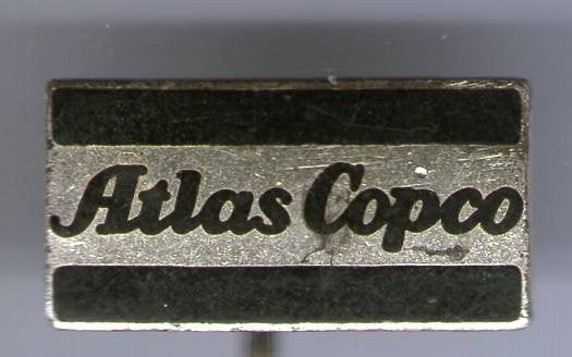 Atlas Copco dieselmotoren zilverkleurig speldje ( H_040), Verzamelen, Ophalen of Verzenden, Nieuw, Transport, Speldje of Pin