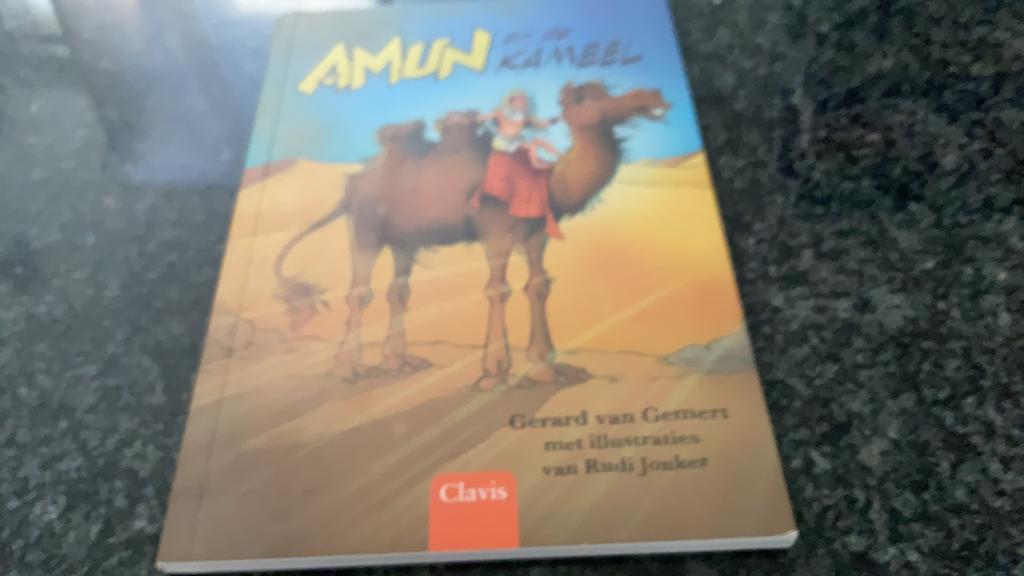 Gerard van Gemert - Amun en de kameel, Ophalen, Zo goed als nieuw, Gerard van Gemert, Fictie algemeen