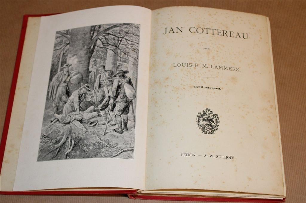 Antiek Jan Cottereau [1899] — Historisch Verhaal Met Platen, Ophalen of Verzenden