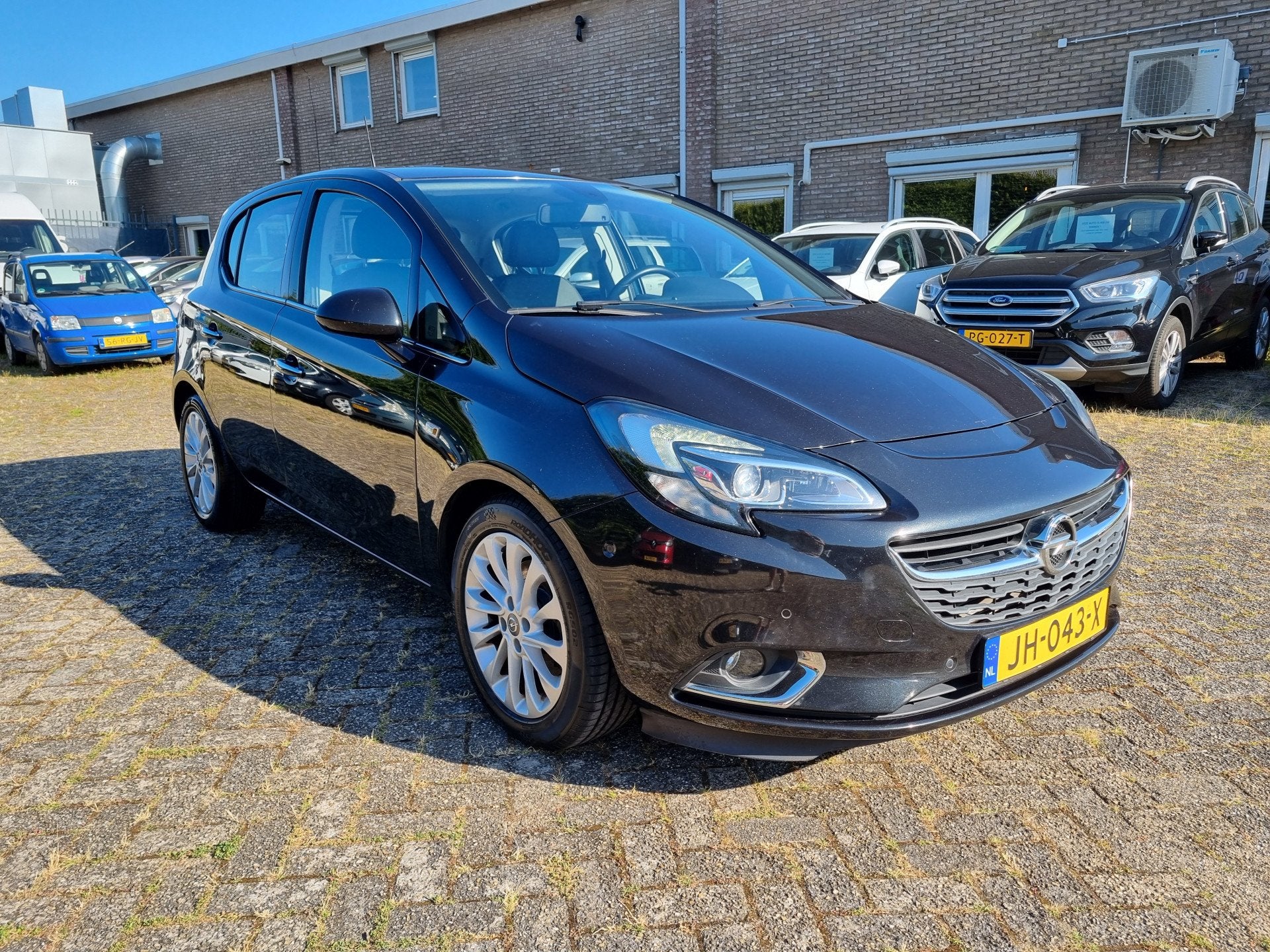 Opel Corsa 1.0 Turbo Cosmo ✅ZEER COMPLETE AUTO! (bj 2016), Voorwielaandrijving, Stof, Gebruikt, Euro 6