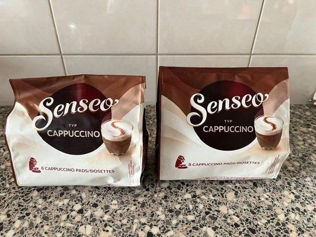 2 stuks Senseo 8 Cappucino pads, Ophalen of Verzenden