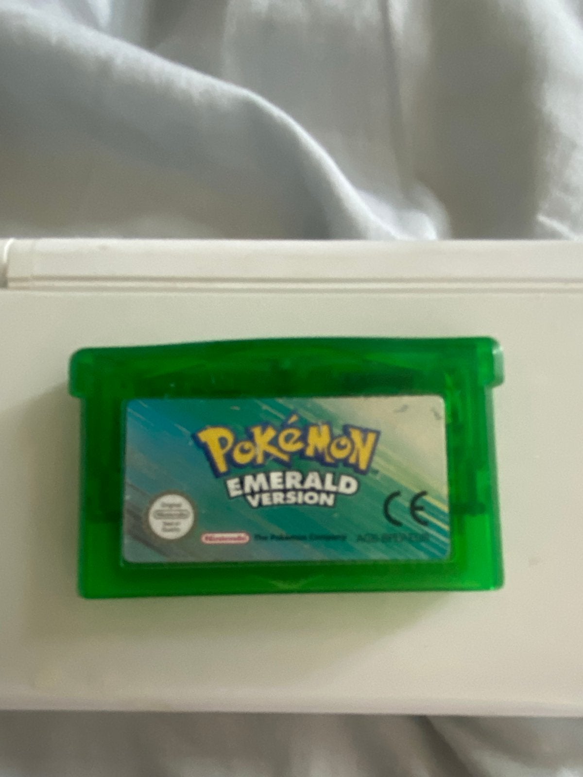 Pokémon Emerald Version Game Boy Advance (GBA) cartridge, Gebruikt, 1 speler, Ophalen of Verzenden, Role Playing Game (Rpg)
