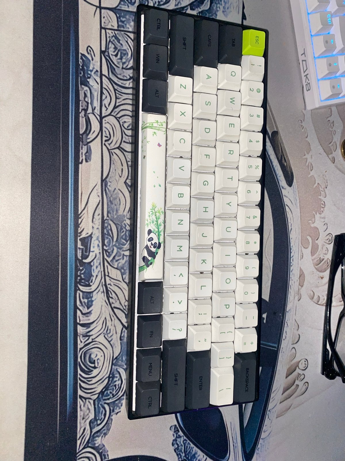 Corsair K65 RGB Mini 60% Mechanisch Gaming Toetsenbord, Gaming toetsenbord, Ophalen of Verzenden, Zo goed als nieuw, Qwerty