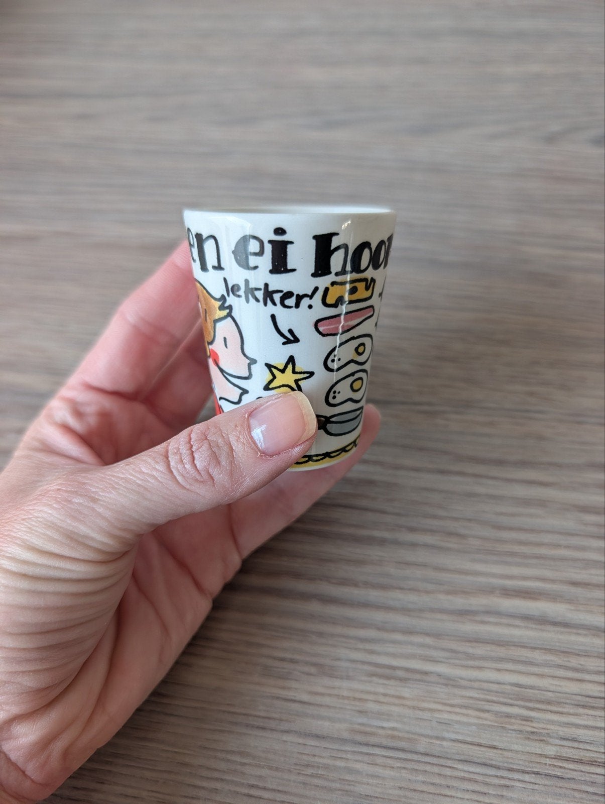 Eierdopje Blond Amsterdam, Ophalen of Verzenden, Zo goed als nieuw, Aardewerk, Blond Amsterdam
