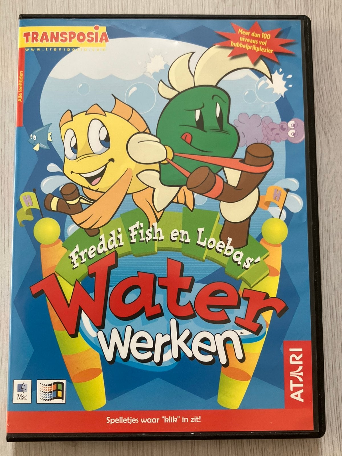 Freddi Fish - Waterwerken, Avontuur en Actie, 1 speler, Ophalen of Verzenden, Zo goed als nieuw