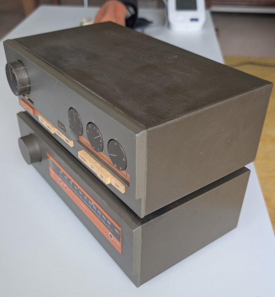Quad 33 Voorversterker & FM3 Tuner - Vintage Audio Set, Overige merken, Gebruikt, Ophalen of Verzenden, Minder dan 60 watt