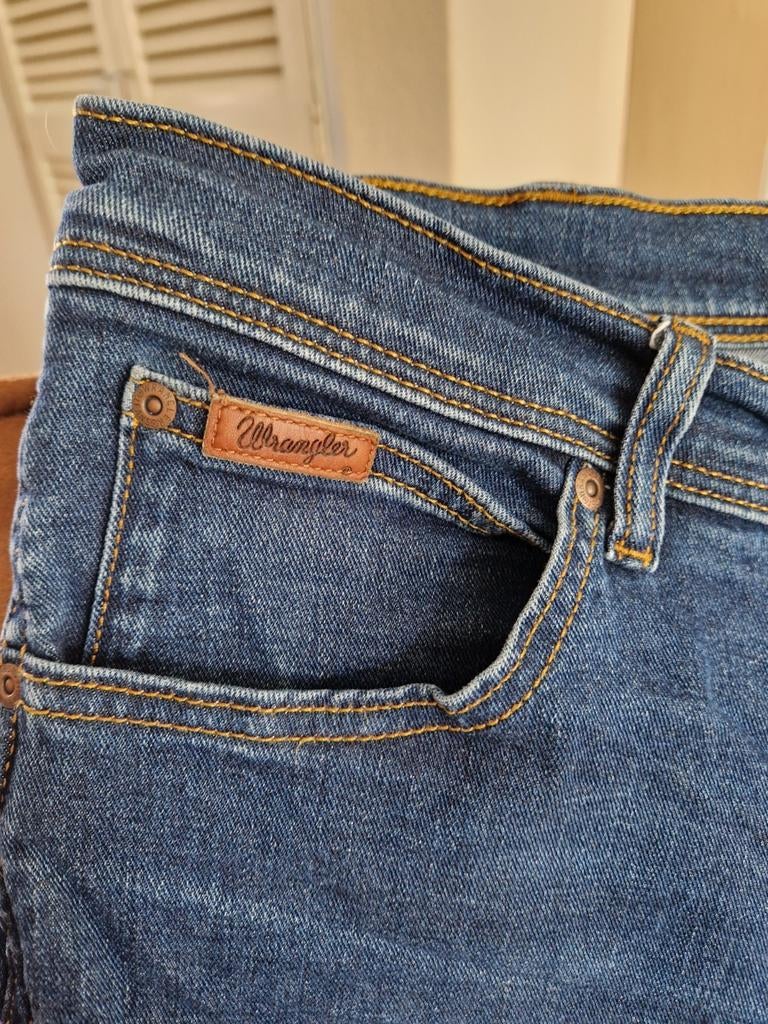 Wrangler spijkerbroek - Comfortabele jeans, Blauw, Wrangler, Overige jeansmaten, Ophalen of Verzenden