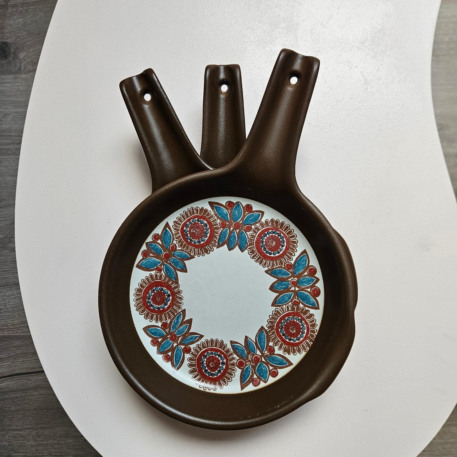 3x Figgjo Flint Flameware 'Astrid' pannetjes - ZGAN, Ophalen of Verzenden