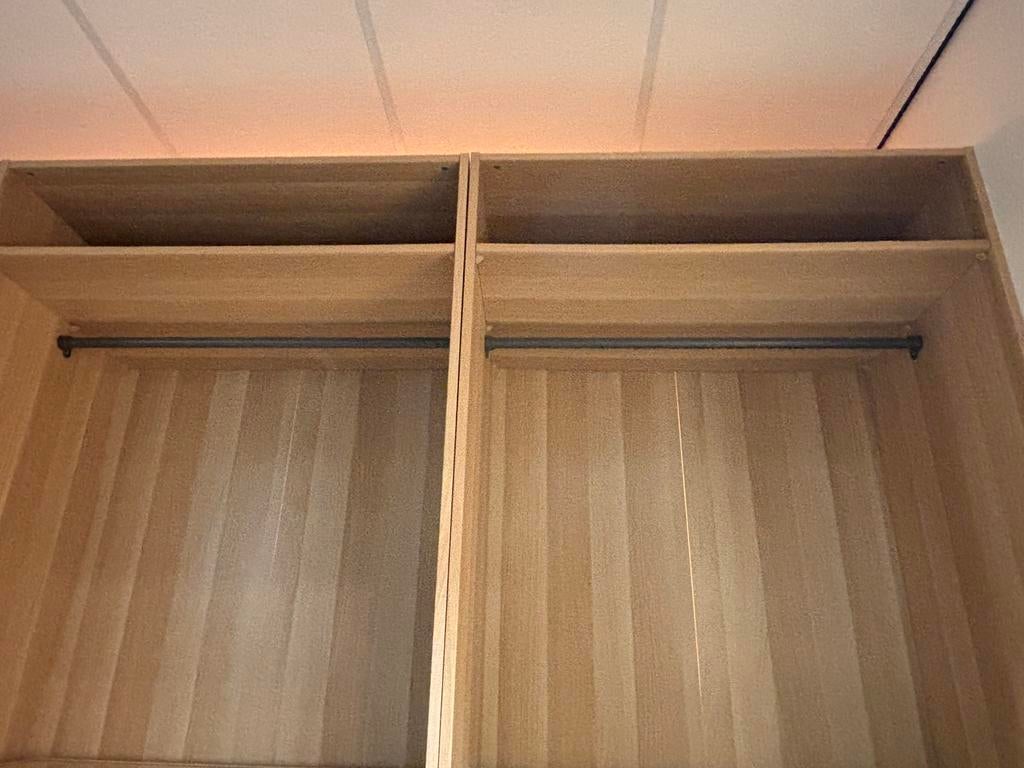 Twee ikea pax komplement roedes 1M antraciet., Ophalen, 50 tot 100 cm, Zo goed als nieuw, Minder dan 100 cm