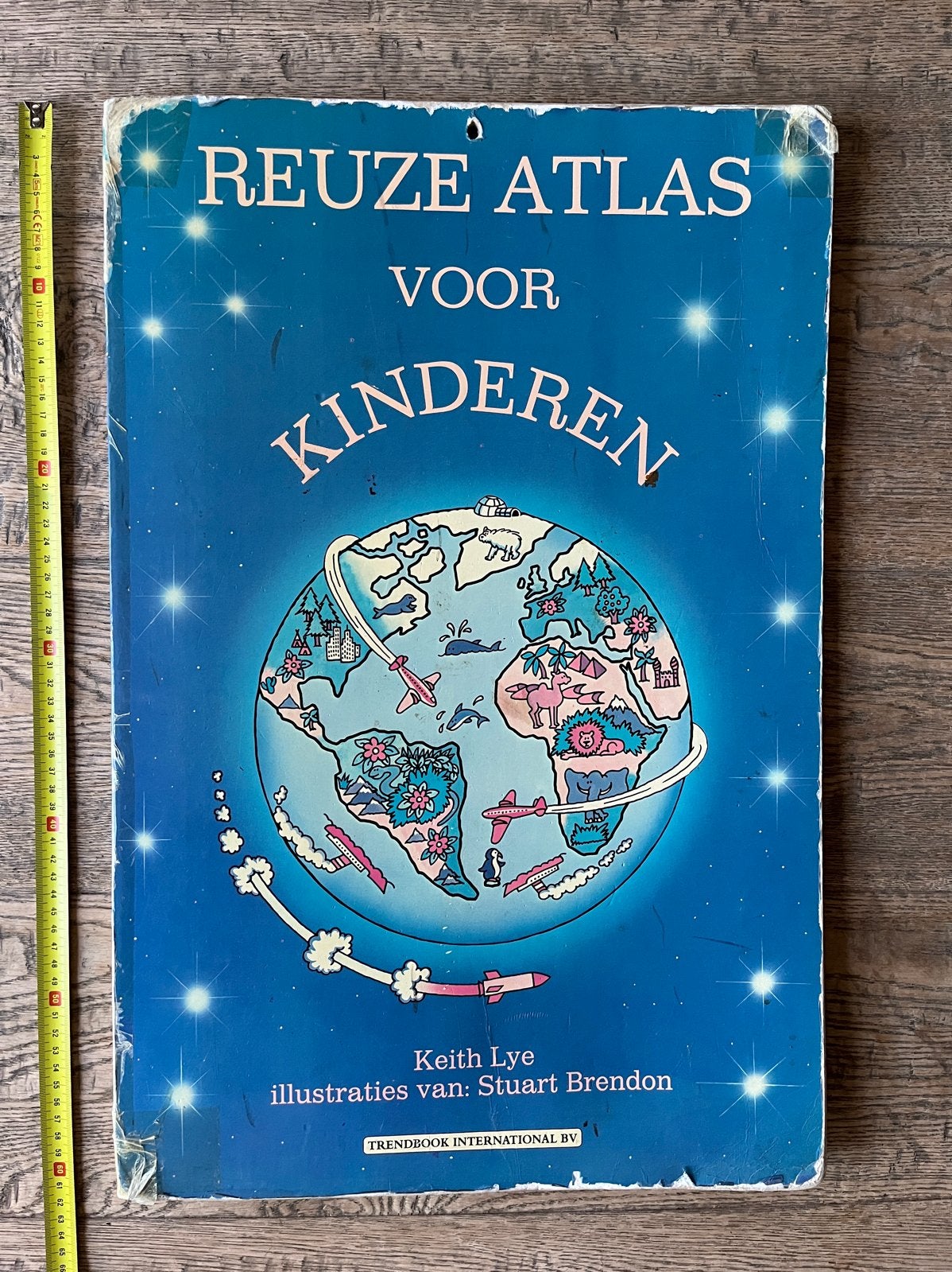 Reuze Atlas voor Kinderen - Wereldkaart en meer, Overige atlassen, 1800 tot 2000, Wereld, Ophalen