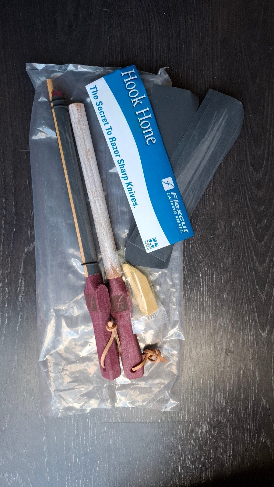 Flexcut lepelsnijmes hone set, Ophalen of Verzenden, Zo goed als nieuw