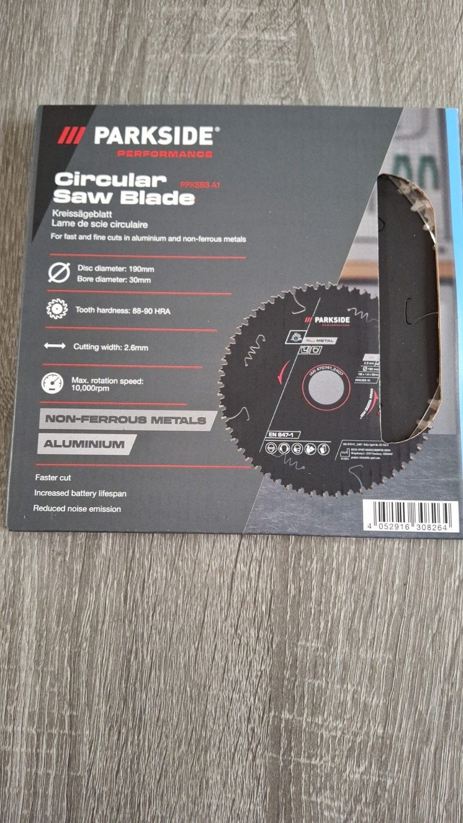 ️ PARKSIDE PERFORMANCE cirkelzaagblad, Doe-het-zelf en Verbouw, Gereedschap | Boormachines, 600 watt of meer, Variabele snelheid