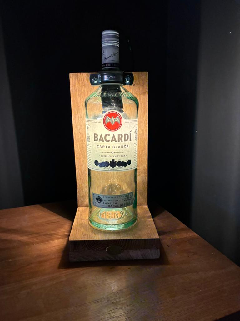 Bacardi tafellamp, Nieuw, Ophalen of Verzenden, Mancave, vaderdag, Minder dan 50 cm