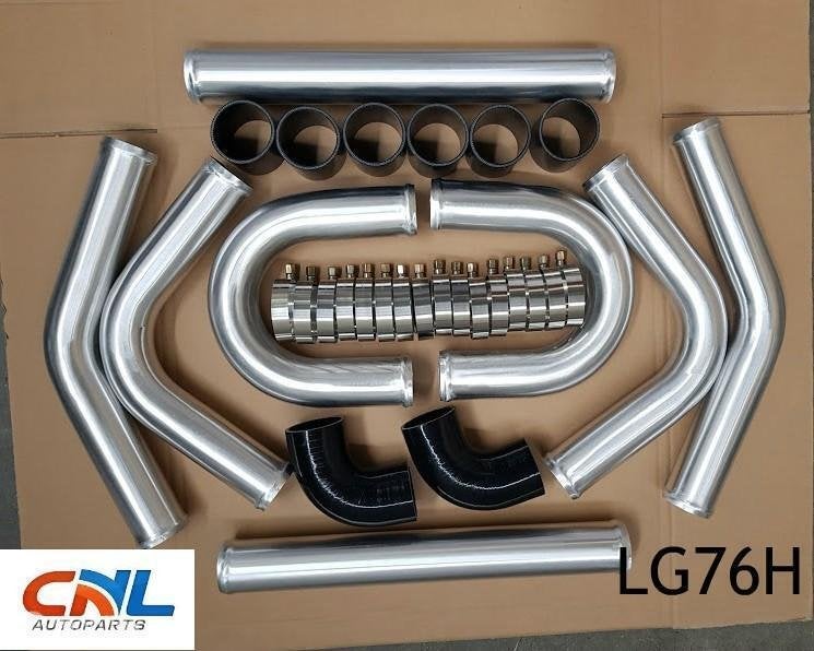 76mm Intercooler Turbo Piping pipe Blue /black silicone hose, Nieuw, Ophalen of Verzenden