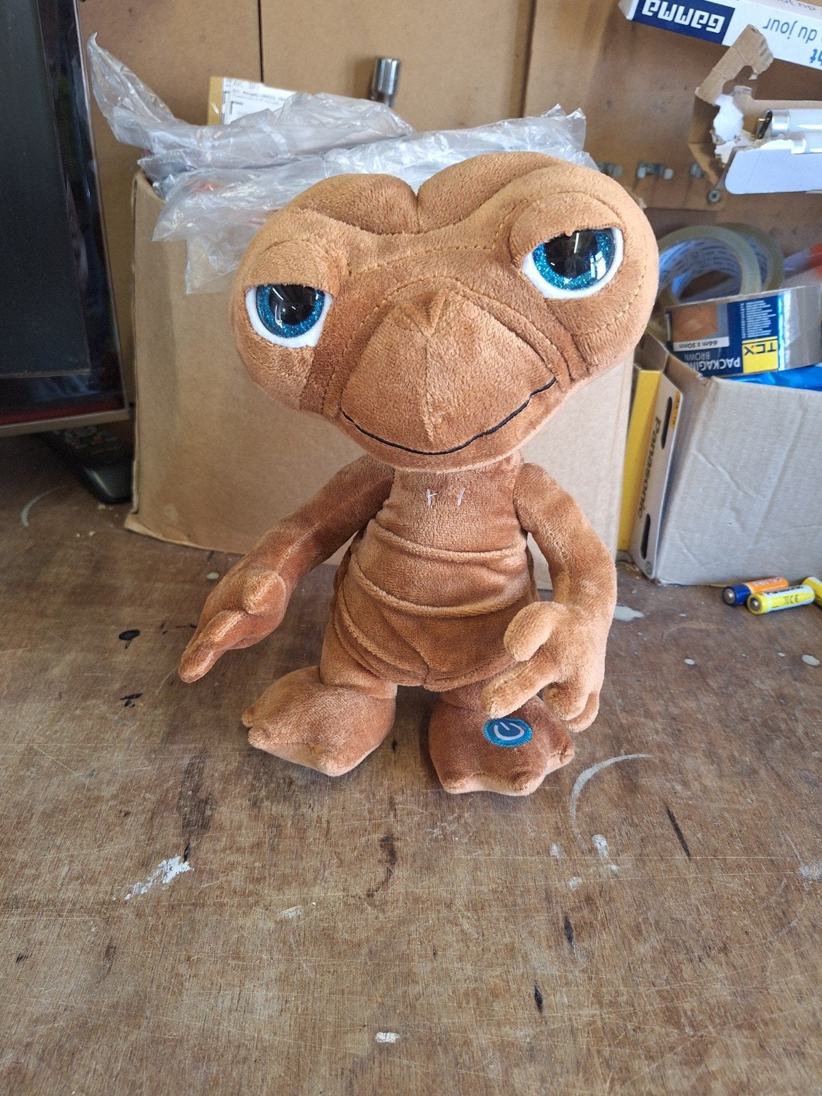 Oude grote knuffel ET Extra Terrestrial in mooie staat, Ophalen of Verzenden, Overige typen