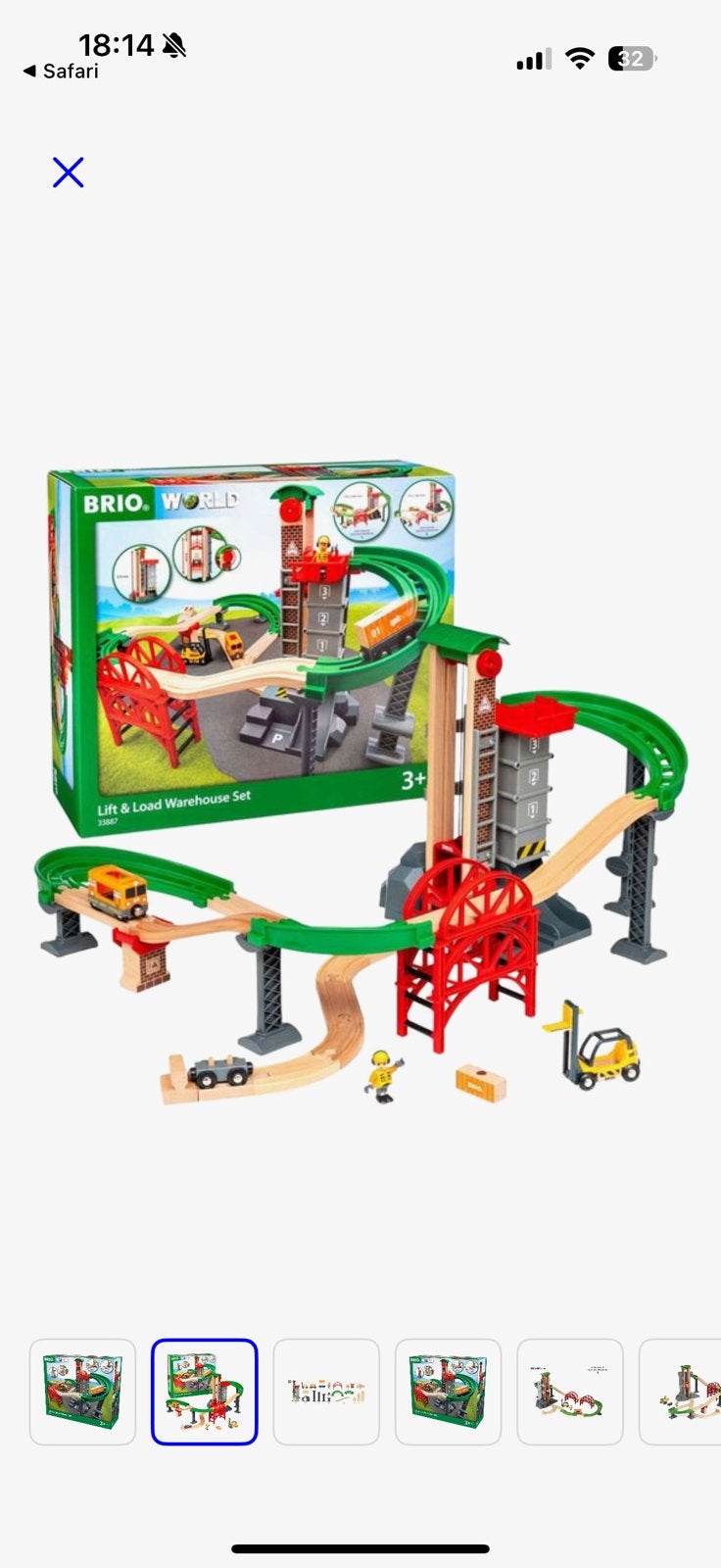 Brio treinen en rails - Grote set houten speelgoed, Ophalen, Gebruikt