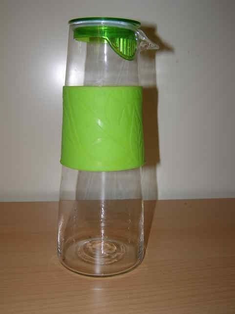 Leuke schenkkan met groen, Ophalen of Verzenden, Nieuw, Overige materialen, Pot, Bus of Blik