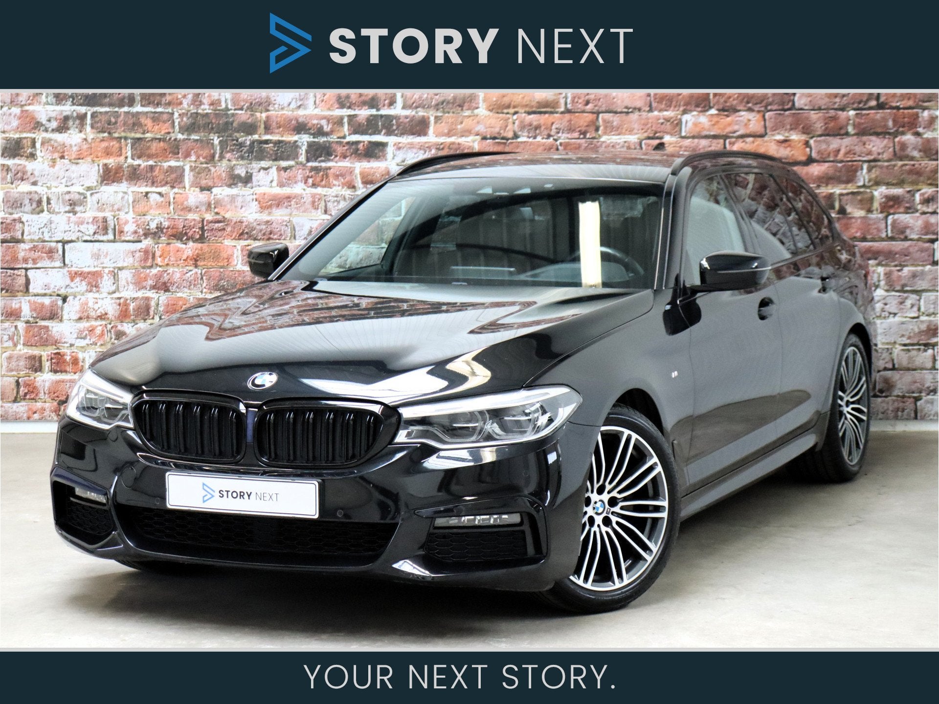 BMW 5 Serie Touring 520i High Executive M Sport Pakket Autom, Auto's, Automaat, Achterwielaandrijving, Gebruikt, Euro 6