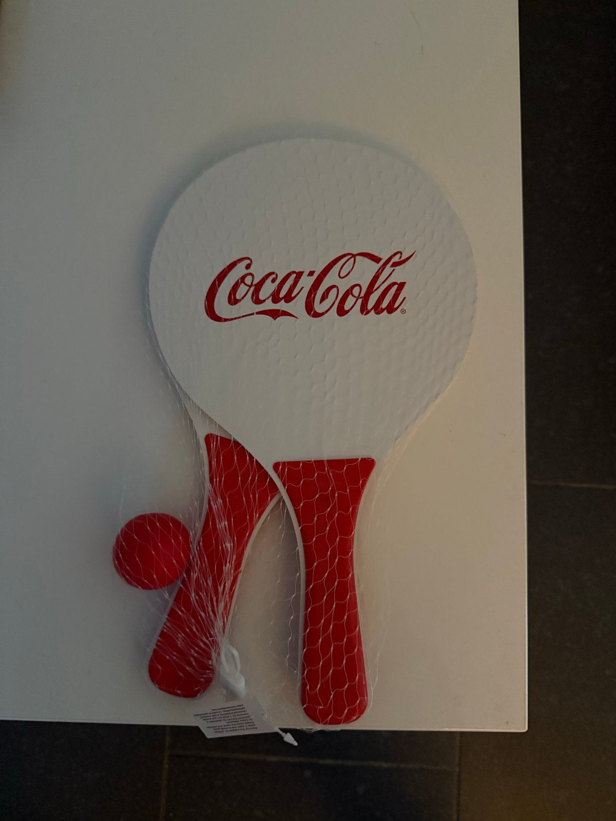 Coca-Cola Beach Ball Set - Strandtennis Rackets met Bal, Ophalen of Verzenden, Nieuw