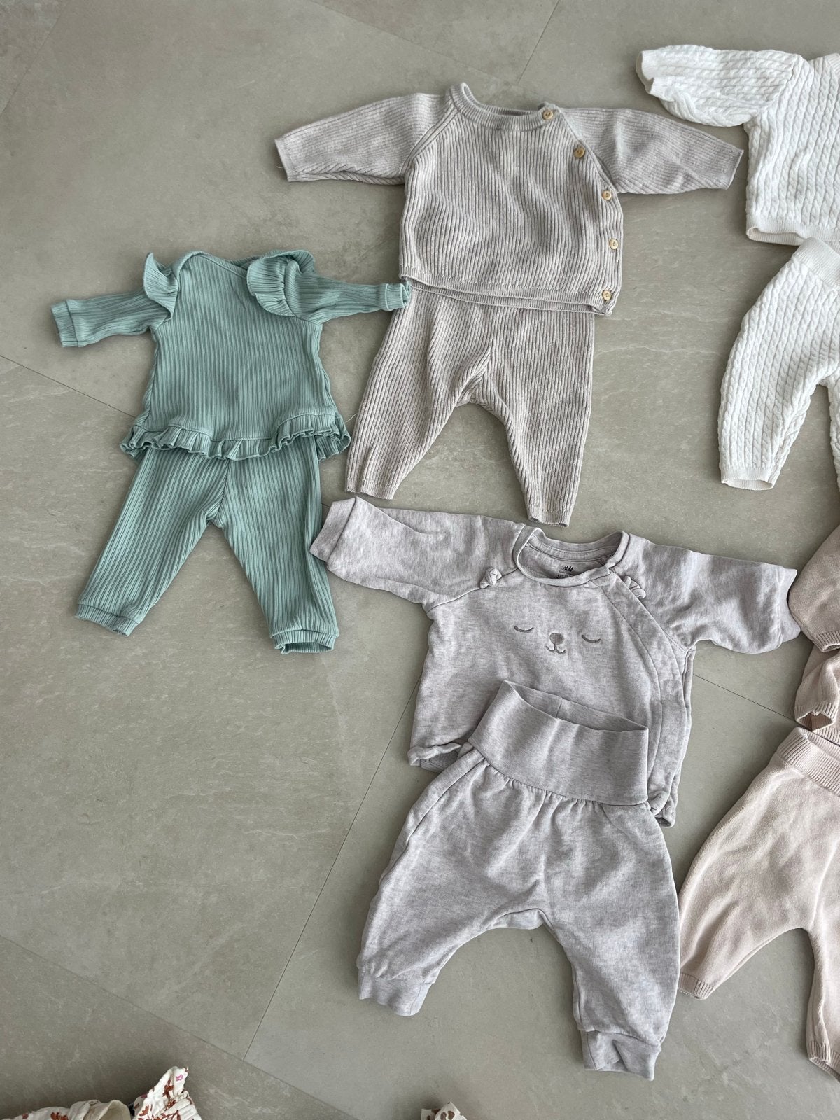 Newborn babykleding setjes 50/56 - diverse merken en kleuren, Ophalen of Verzenden, Zo goed als nieuw, Jongetje of Meisje