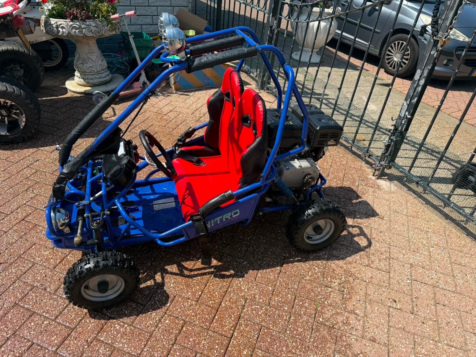 Go-kart buggy kindermodel, 1 cilinder, 11 kW of minder