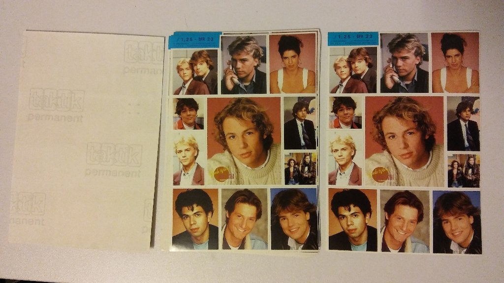 Goede Tijden Slechte Tijden serie GTST tv stickers Peter, Verzenden, Zo goed als nieuw, Film, Tv of Omroep