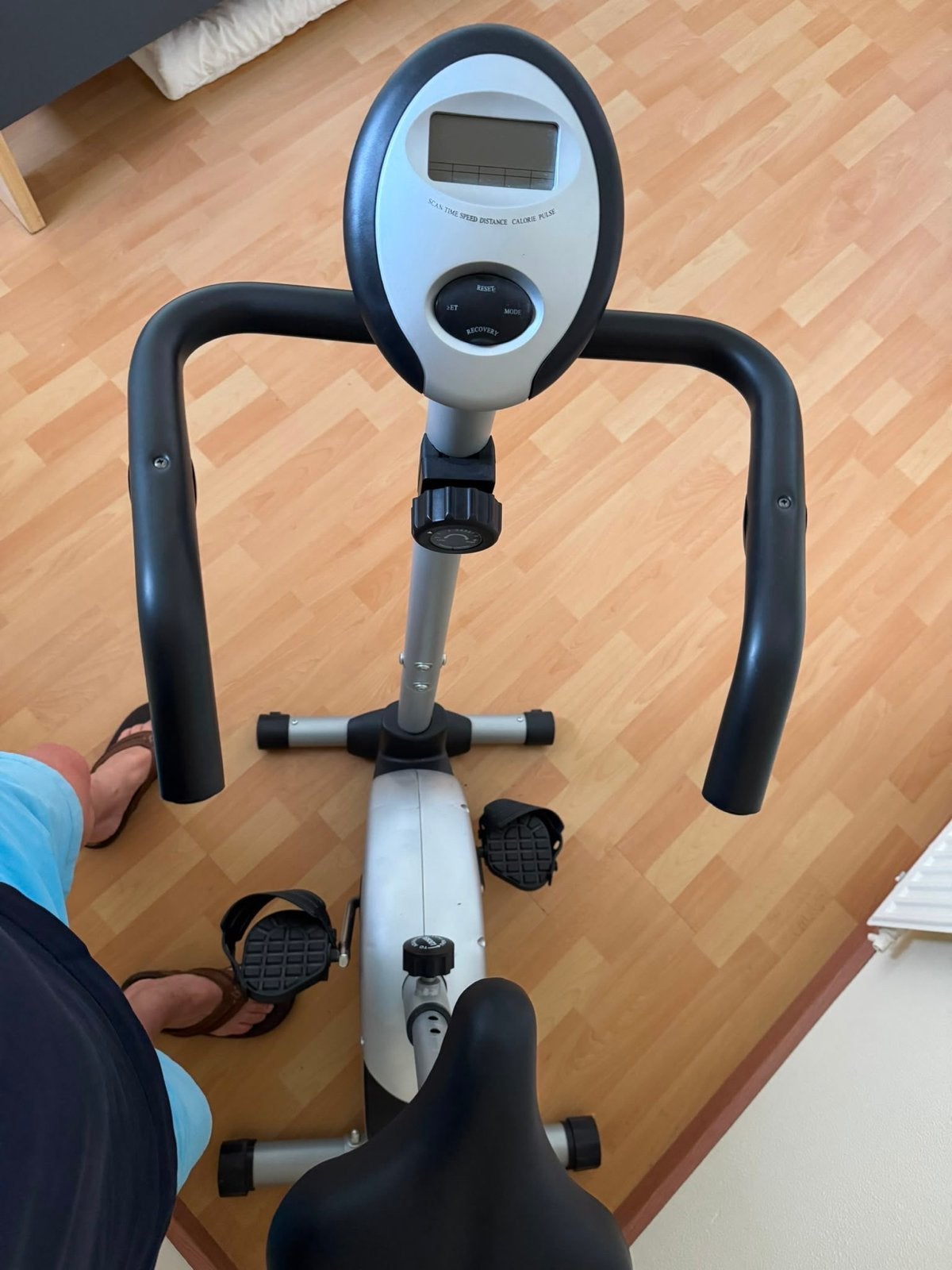 Hometrainer - Ideaal voor thuistraining, Ophalen, Gebruikt, Metaal, Benen