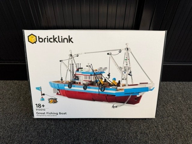 LEGO 910010 Bricklink Great Fishing Boat in OVP, Overige thema's, Lego, Ophalen of Verzenden, Zo goed als nieuw