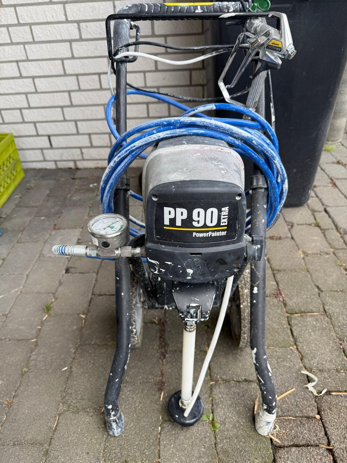 Wagner PowerPainter PP 90 Extra Verfspuit, Ophalen, Gebruikt, Verfspuit of Verfpomp