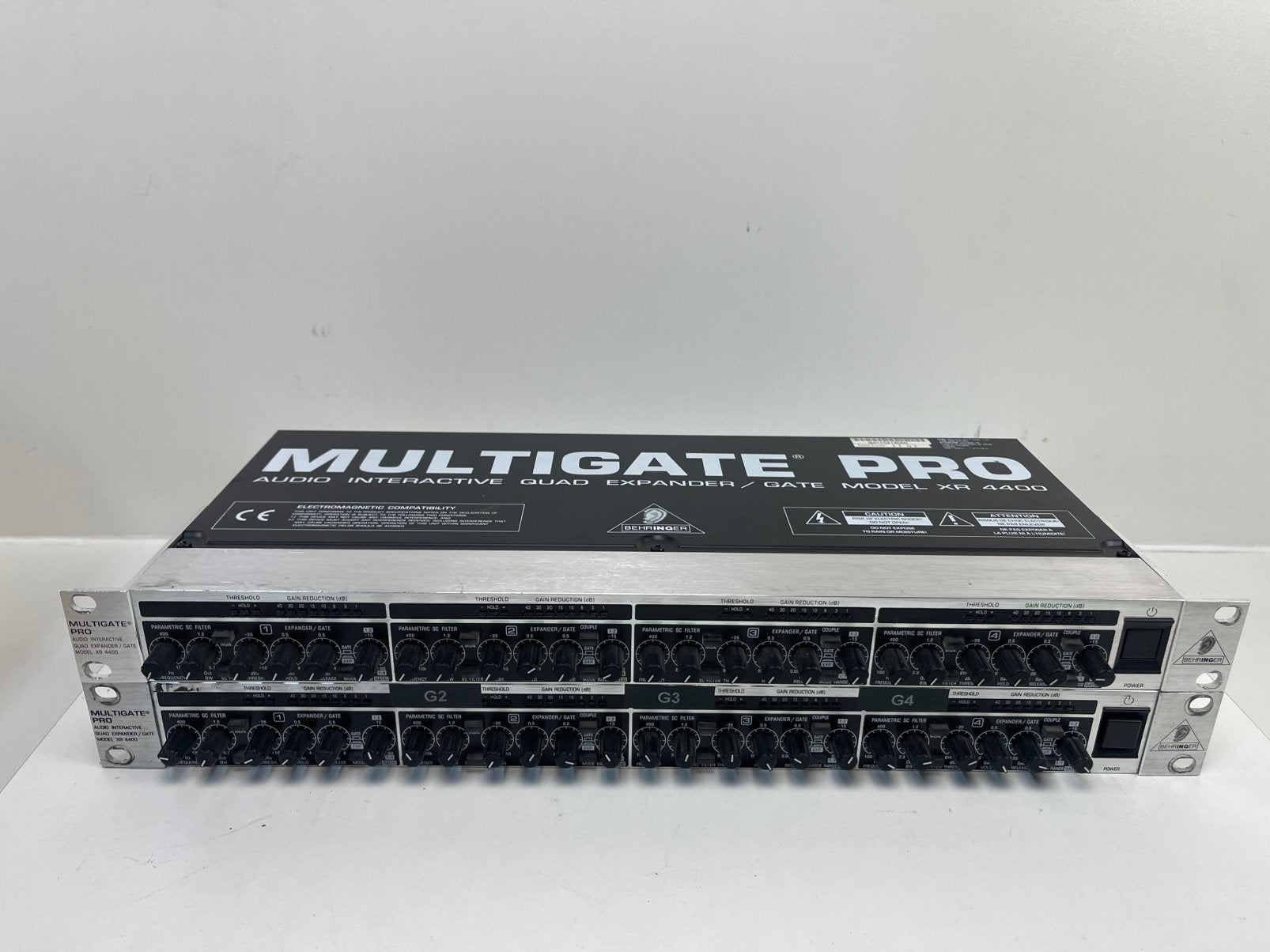 BEHRINGER. MULTIGATE PRO. XR4400 Expander / Gate Nr. 2, Muziek en Instrumenten, Ophalen, Zo goed als nieuw, Volume