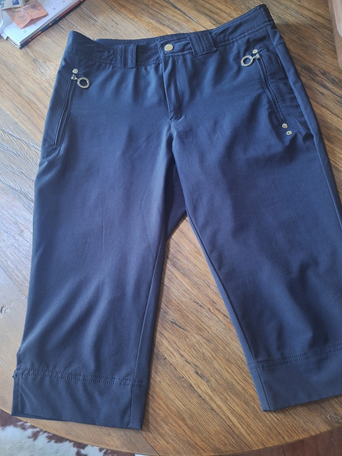 Luhta Driekwart Broek - Maat 36 (S), Kleding | Dames, Luhta, Blauw, Ophalen of Verzenden, Zo goed als nieuw