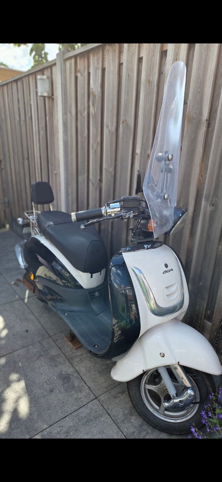 AGA scooter, Fietsen en Brommers, Snorfietsen en Snorscooters, Ophalen, Gebruikt, Benzine, Overige merken