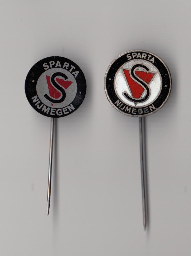 Nijmegen Sparta Gymnastiek Vereniging speldjes, Gebruikt, Niet vindbaar, Niet vindbaar, Speldje of Pin