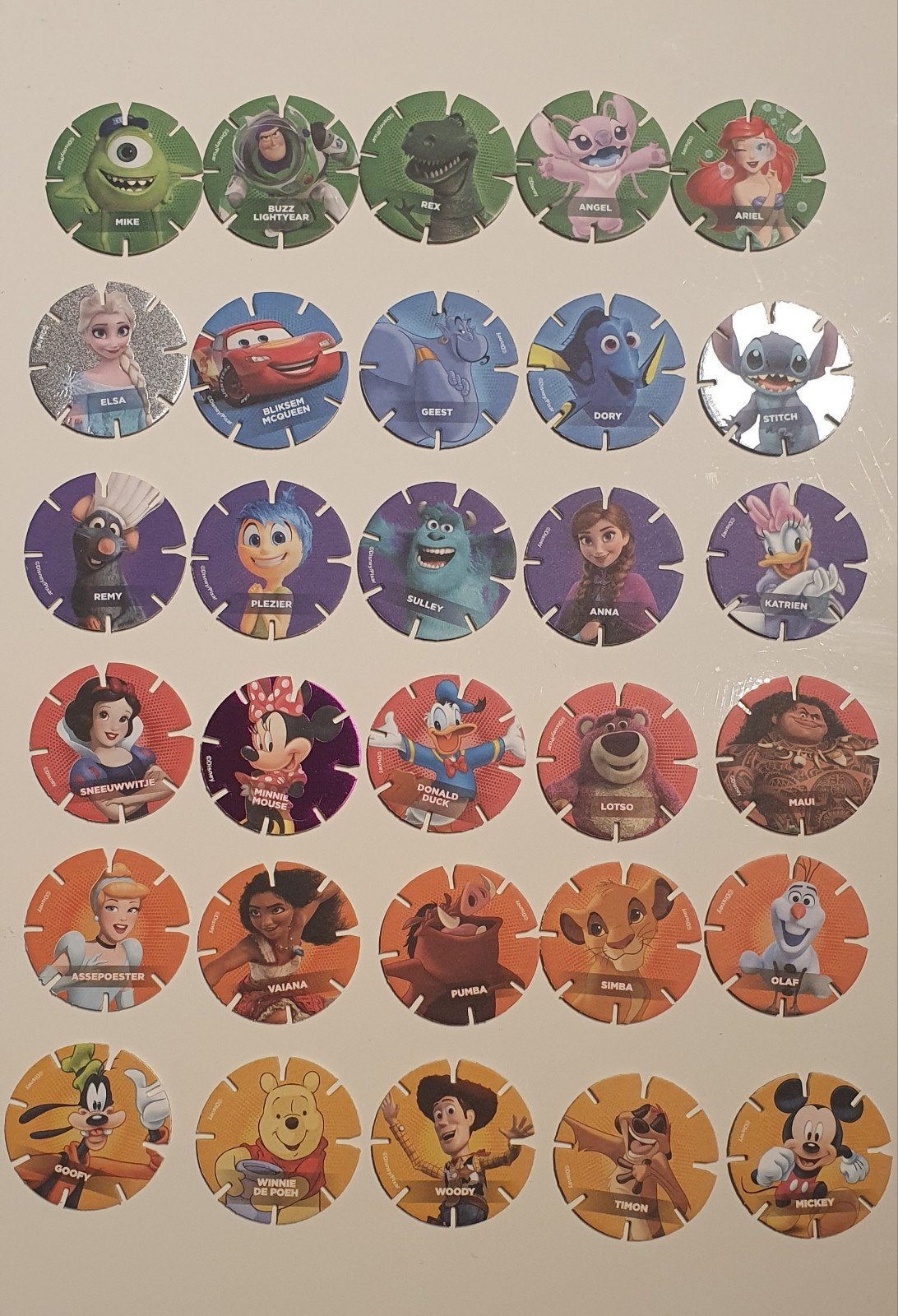 Complete set AH Diskeyz, Ophalen of Verzenden, Overige figuren, Nieuw