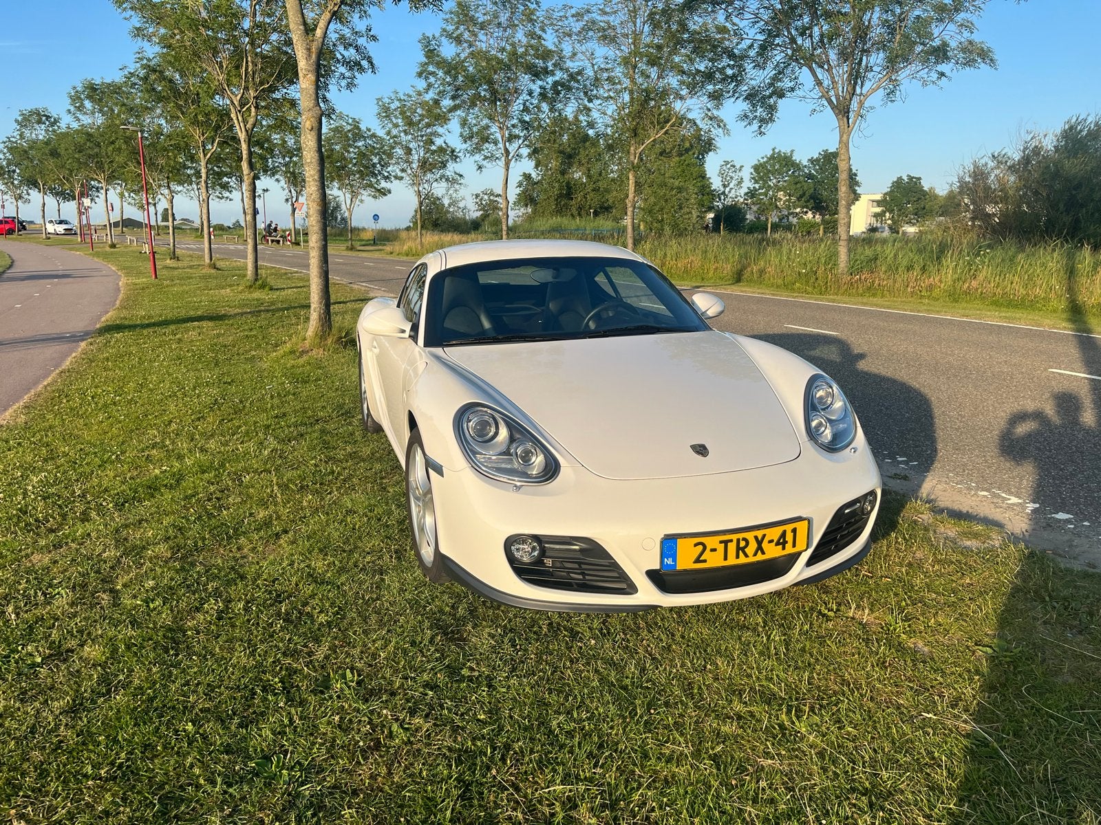 Porsche Cayman 2.9 2010 Wit, Auto's, Porsche, Particulier, Cayman, Benzine, F, Coupé, Handgeschakeld, Geïmporteerd, Wit, Achterwielaandrijving